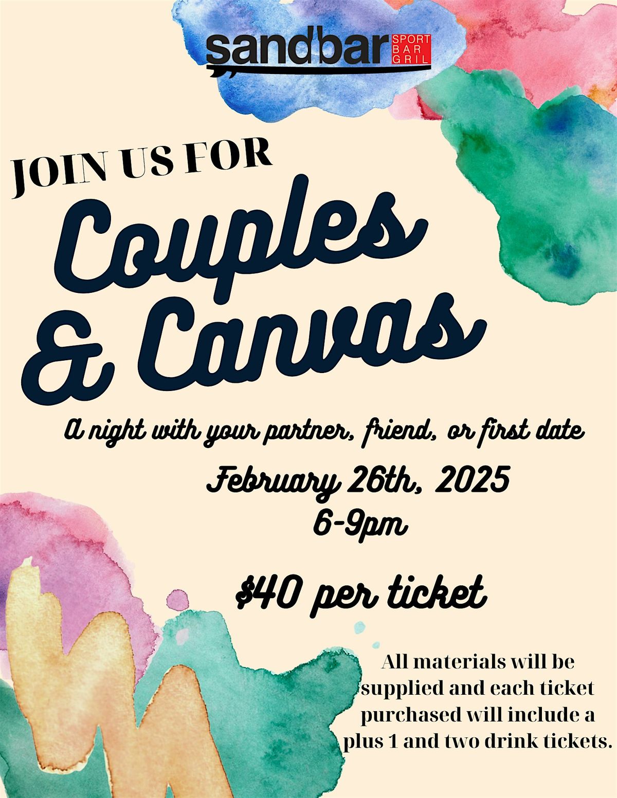 Couples & Canvas