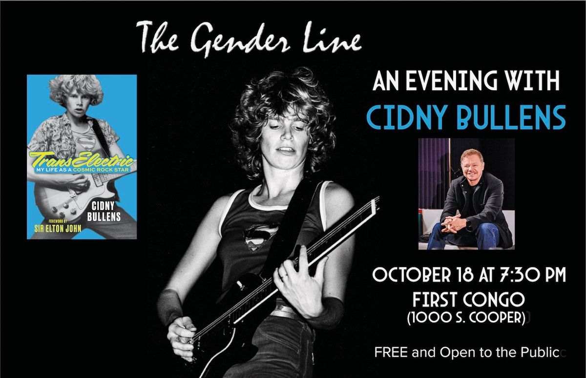 The Gender Line: An Evening With Cidny Bullens