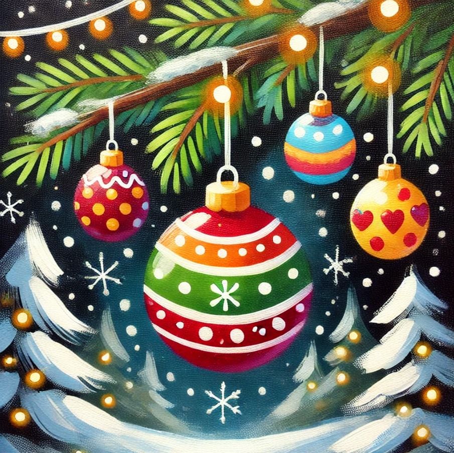 Sip & Paint: Christmas Ornaments