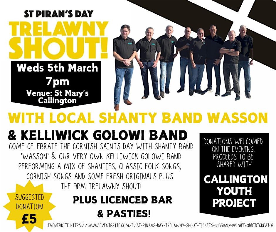 St. Pirans Day Trelawny Shout!