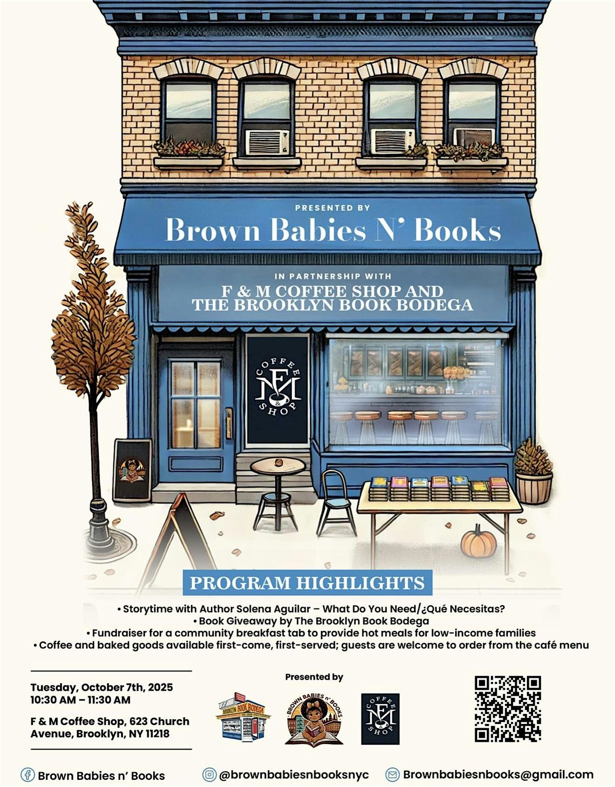 Brown Babies n\u2019 Books F&M Coffee Shop Storytime