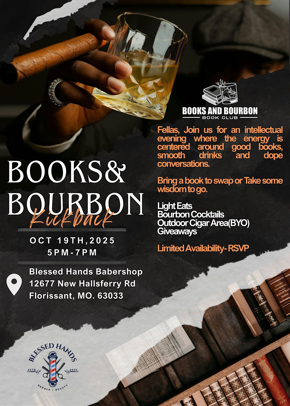 Books and Bourbon Kickback