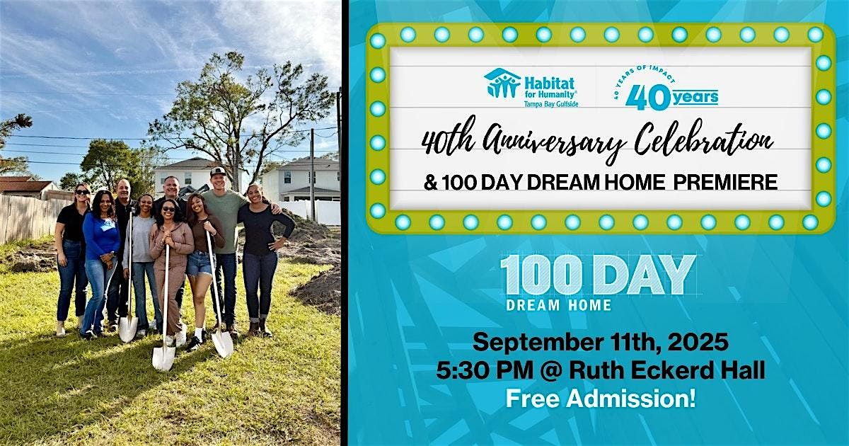 Habitat 40th Anniversary Celebration + Exclusive HGTV Premiere