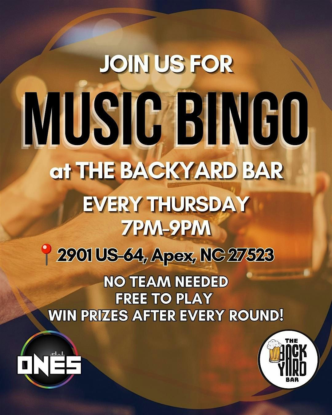Music Bingo Madness \u2013 Thursdays at The Backyard Bar