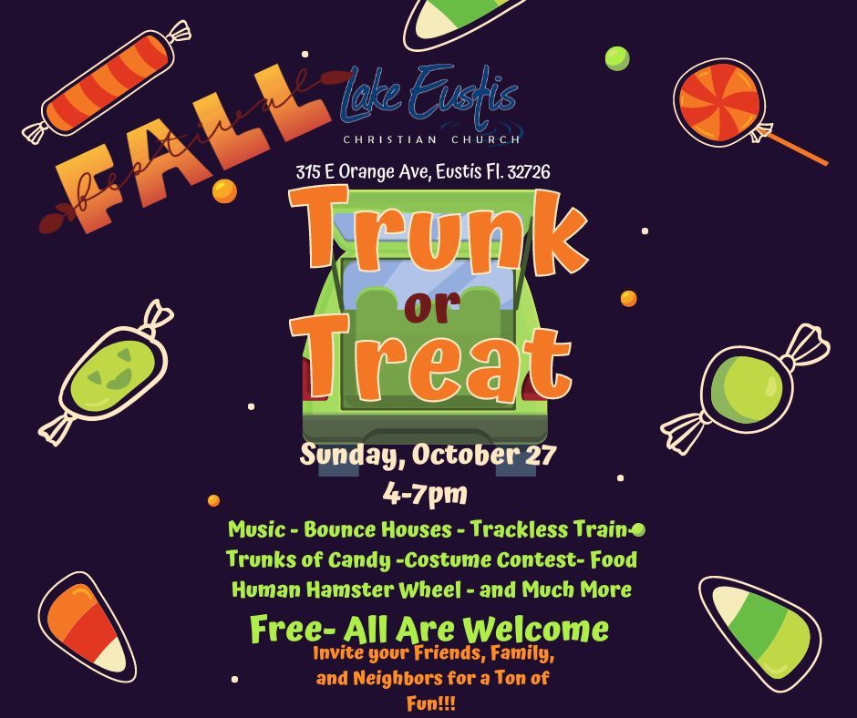 Trunk or Treat Fall Festival