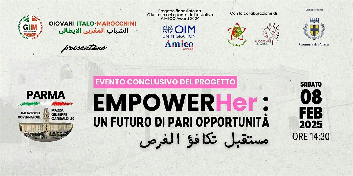 \u201cEMPOWERHer: un futuro di pari opportunit\u00e0\u201d.