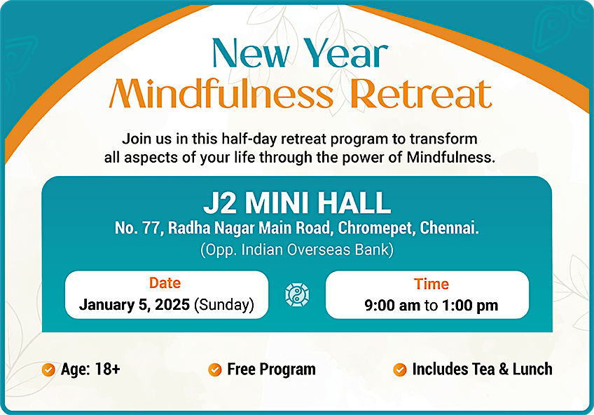 ZenVidhya's New Year Mindfulness Retreat