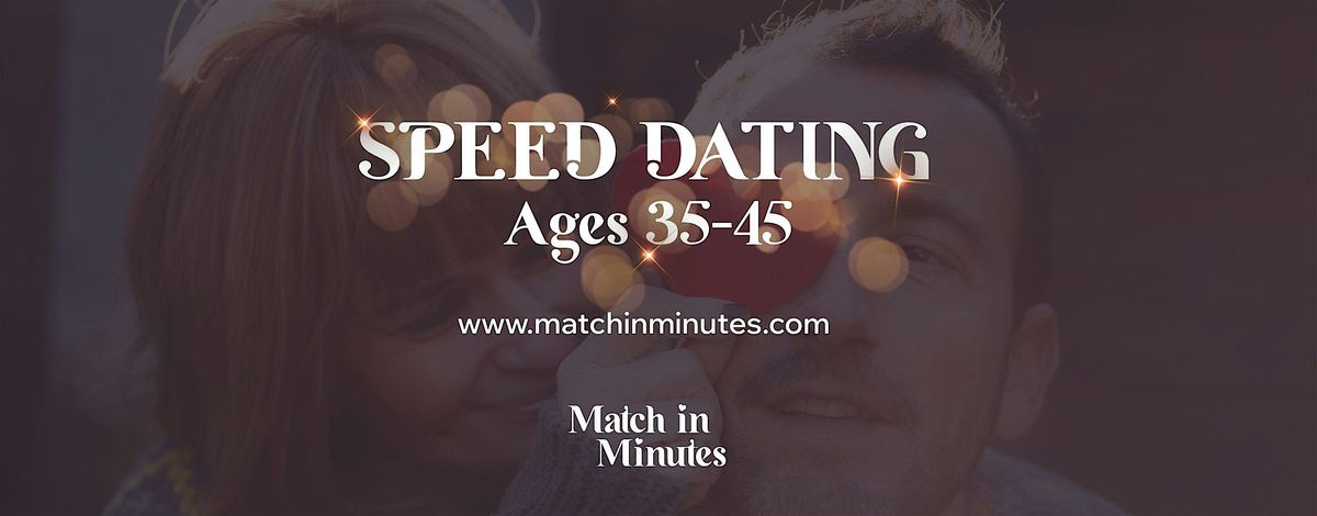 Speed Dating Auckland (Ages 35 - 45)