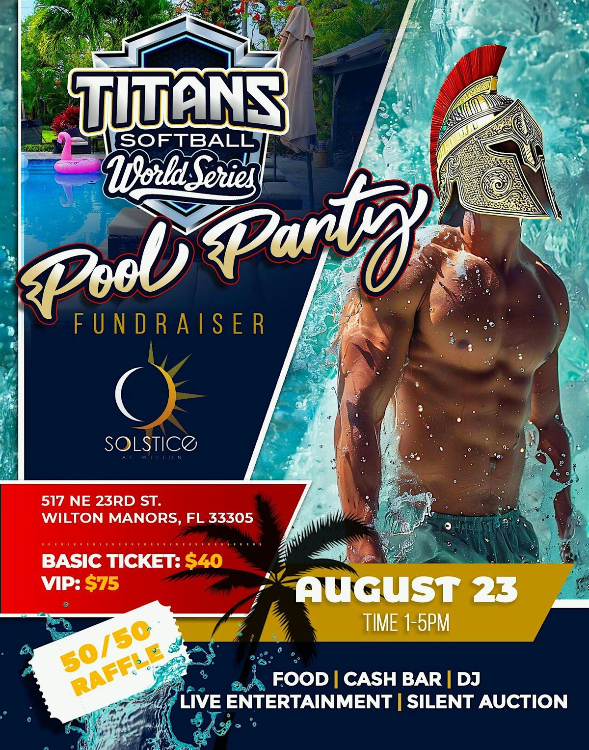 TITANS SOFTBALL WORLD SERIES POOL PARTY