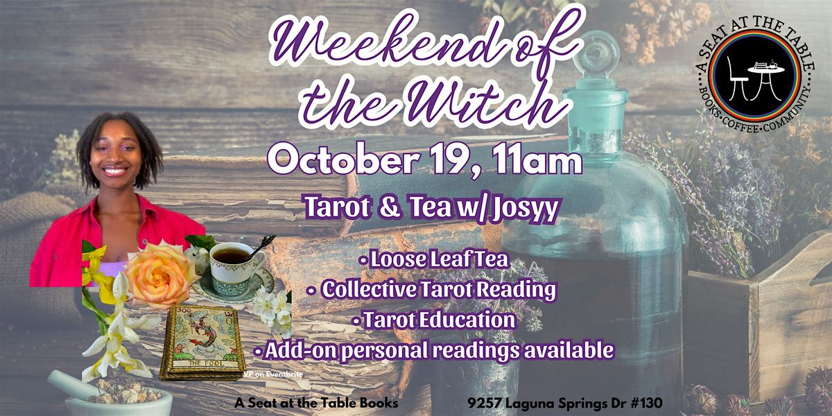 Weekend of the Witch: Tarot and Tea