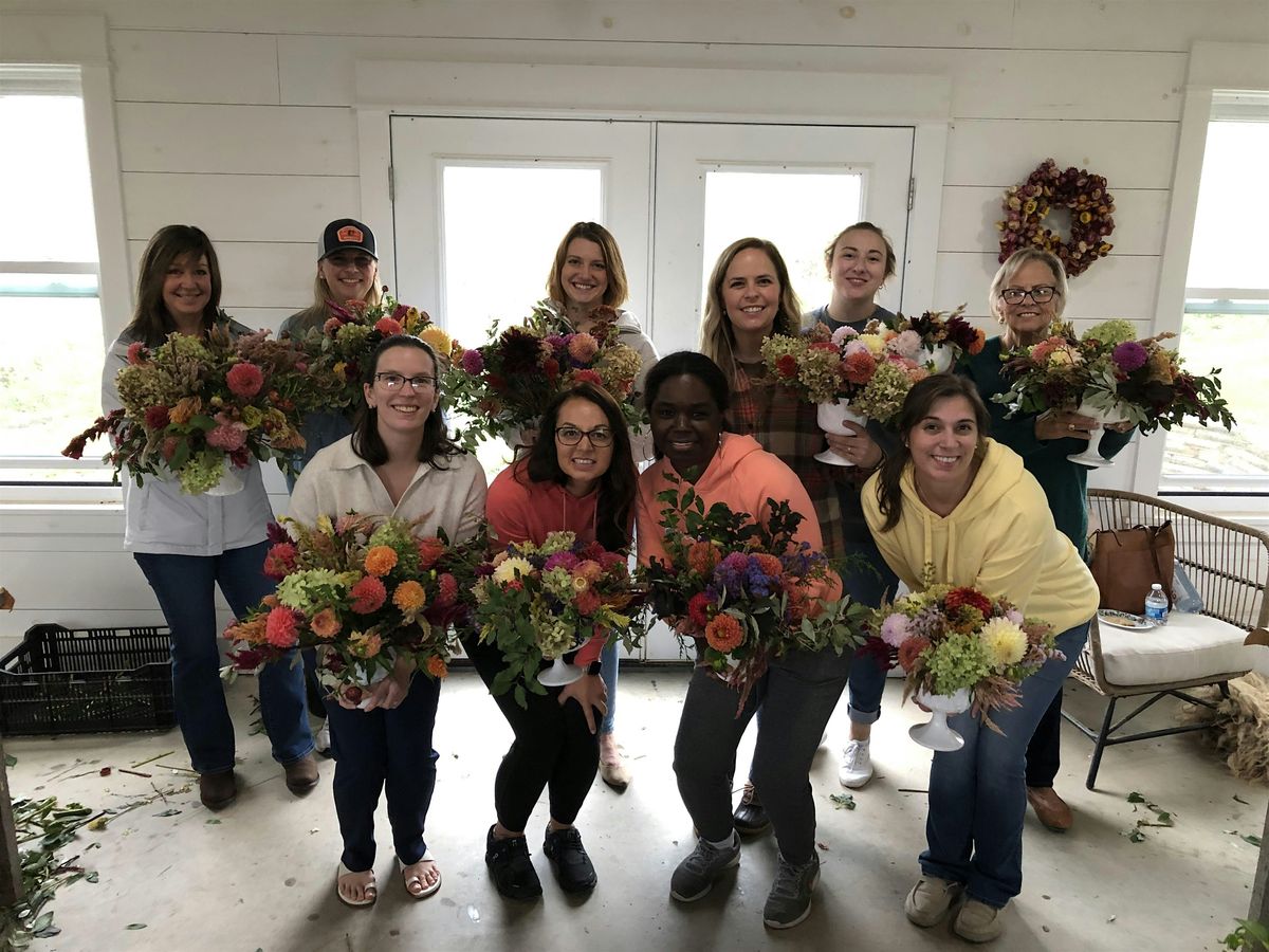 Dahlia Design Days at Spring Valley Farm