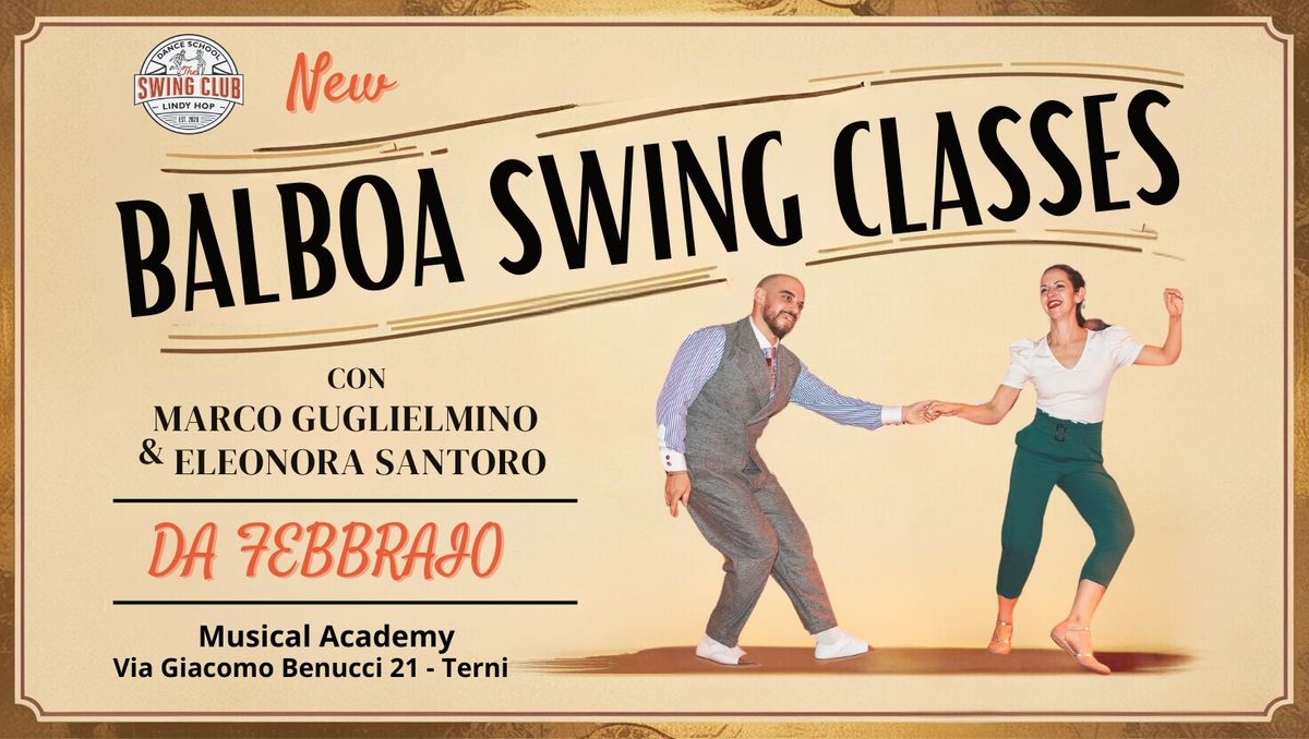 BALBOA SWING CLASSES 