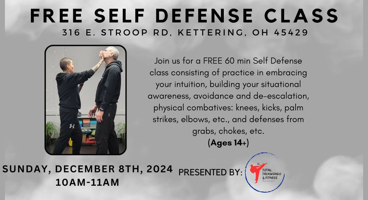 FREE Self Defense Class! Led By Total Taekwondo and Fitness | Hosted by Roderer Shoe Center