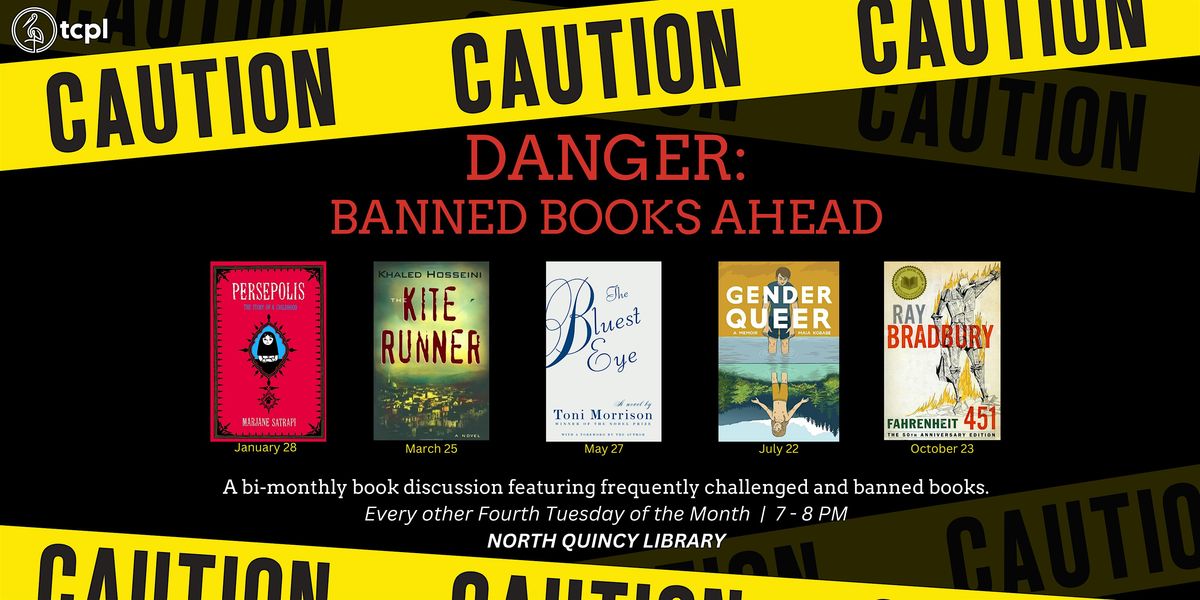 Banned Books Club 2025 @ North Quincy Library
