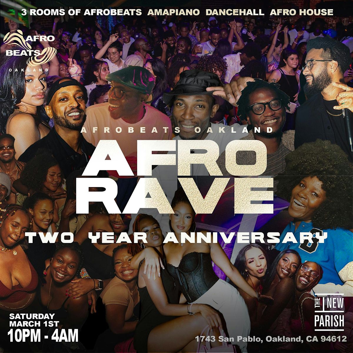 AFRO RAVE 2-year Anniversary! 2025 Season opener