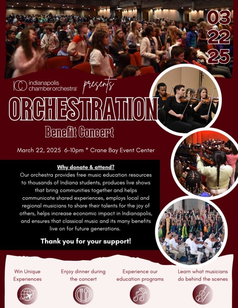 Indianapolis Chamber Orchestra - American Sound at Howard L. Schrott Center for the Arts