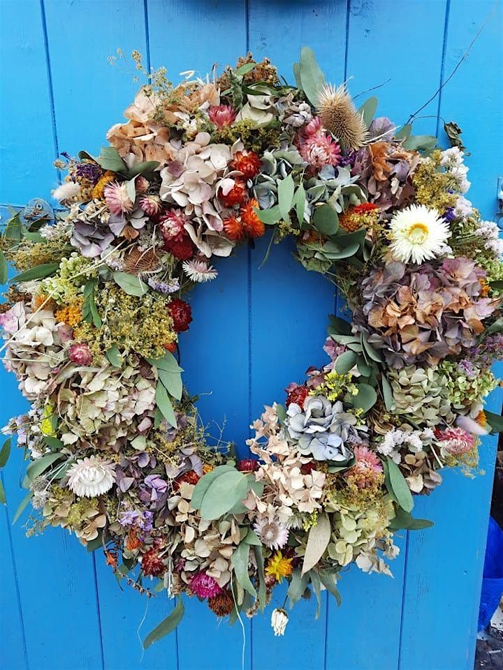 Dried Flower Wreath Workshop - afternoon session