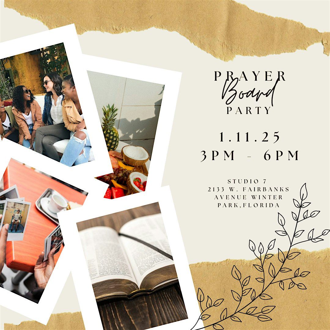 Prayer Board Party 2025