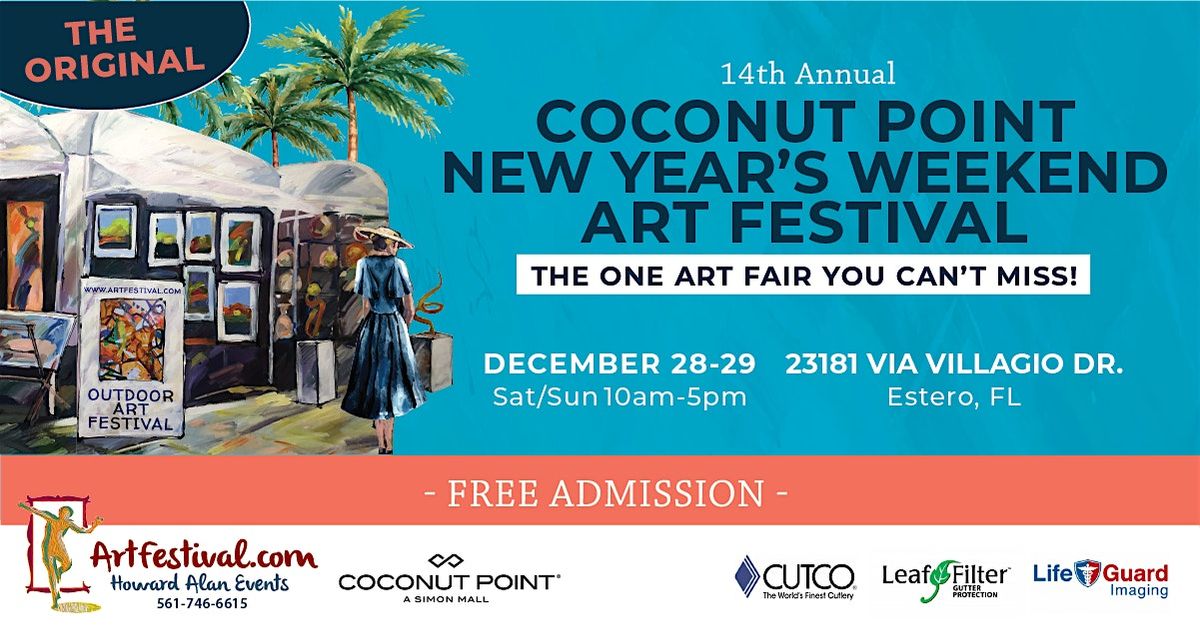 14th Annual Coconut Point New Year's Weekend Art Festival