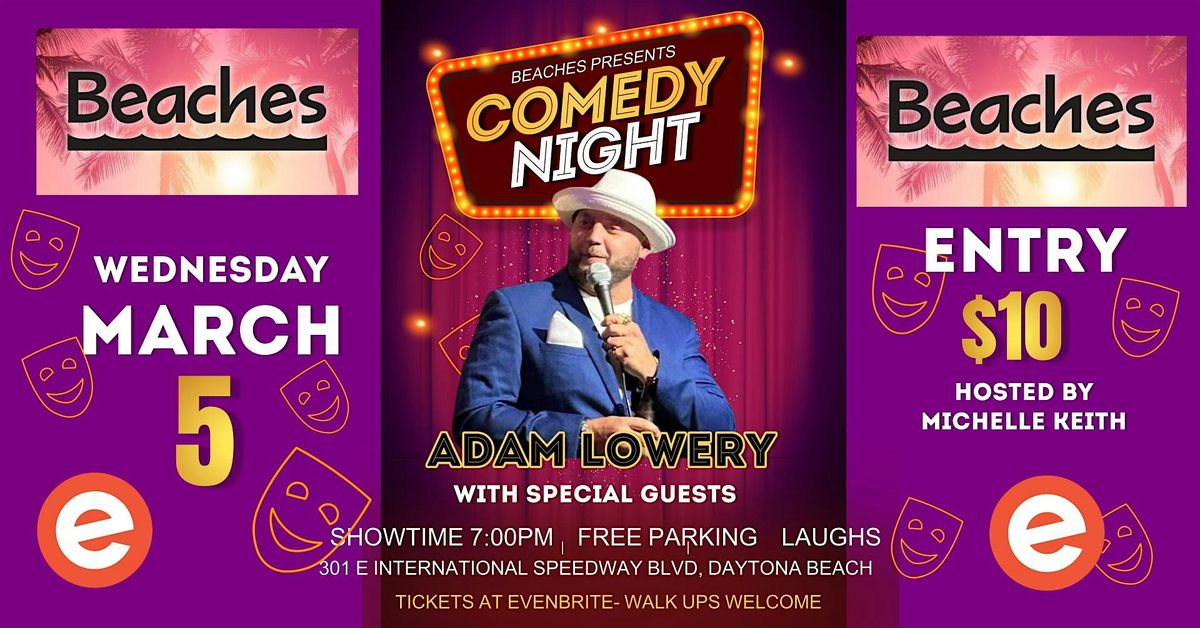 BEACHES COMEDY NIGHT!