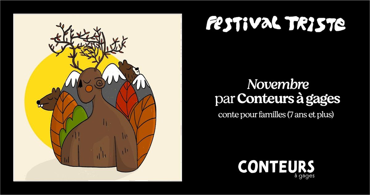 Novembre (conte pour familles) par Conteurs \u00e0 gage