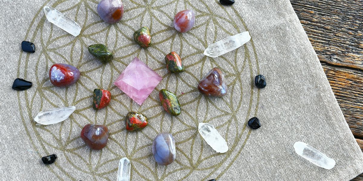 Harvest Moon Crystal Grid, Astrology and Meditation Workshop