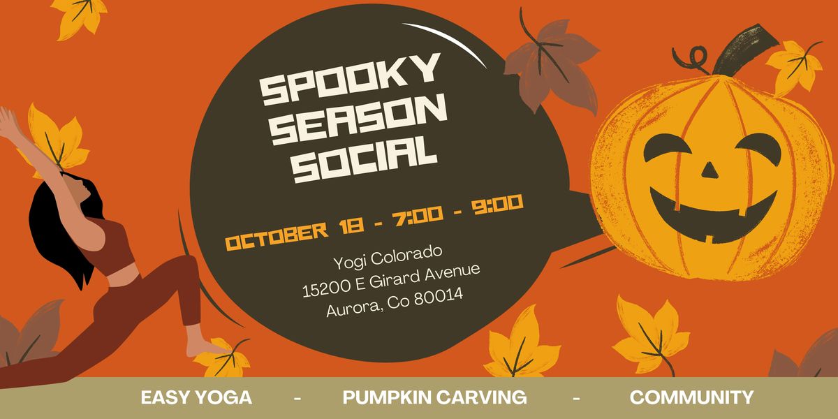 Spooky Season Social