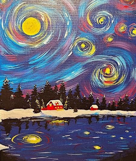 Friends-Giving Paint Night Party