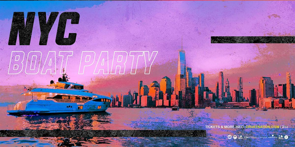 6\/14 NYC BOAT PARTY  CRUISE |  SKYLINE VIEWS