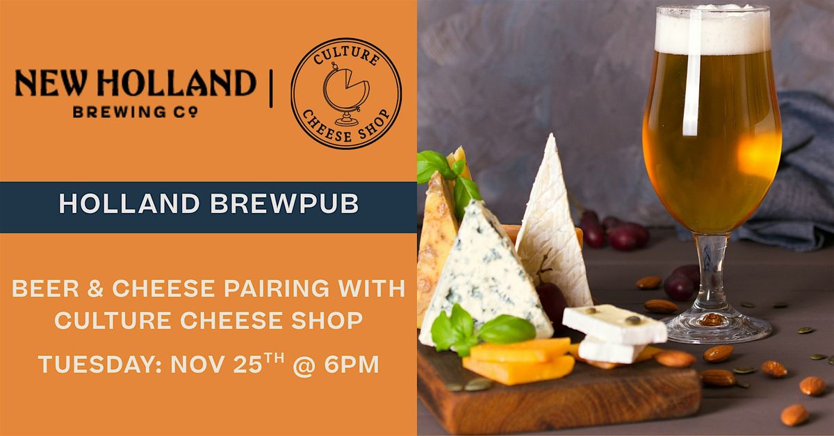 Cheese and Beer Pairing with Culture Cheese Shop