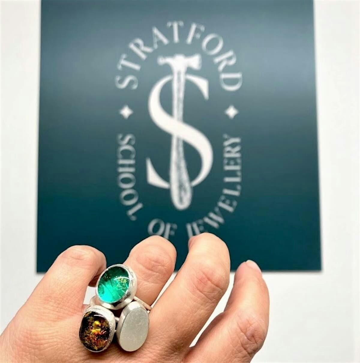 Beach Glass Stone Setting Class