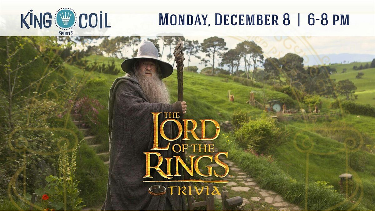 Lord of the Rings Trivia & Happy Hour