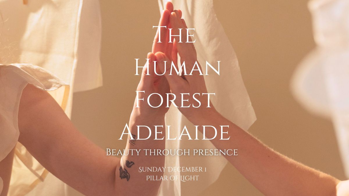 The Human Forest Adelaide Launch - Beauty through Presence