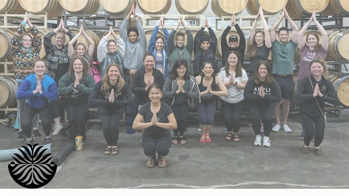 Yoga + Wine at Neu Flessenow Cellars in Leavenworth, WA!