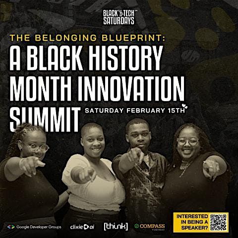 The Belonging Blueprint A Black History Innovation Summit