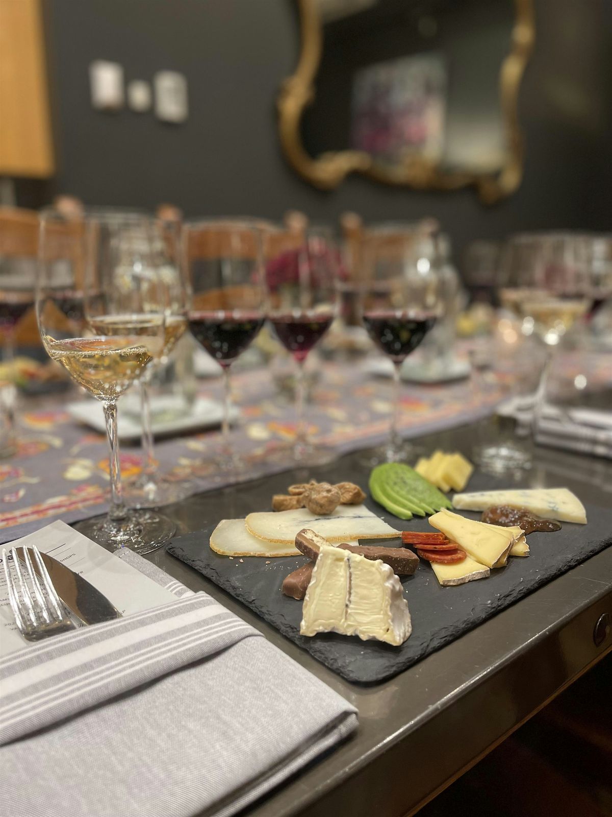 Wine + Cheese Class with Crush Bottle Shop  and Fromagio's Artisan Cheese