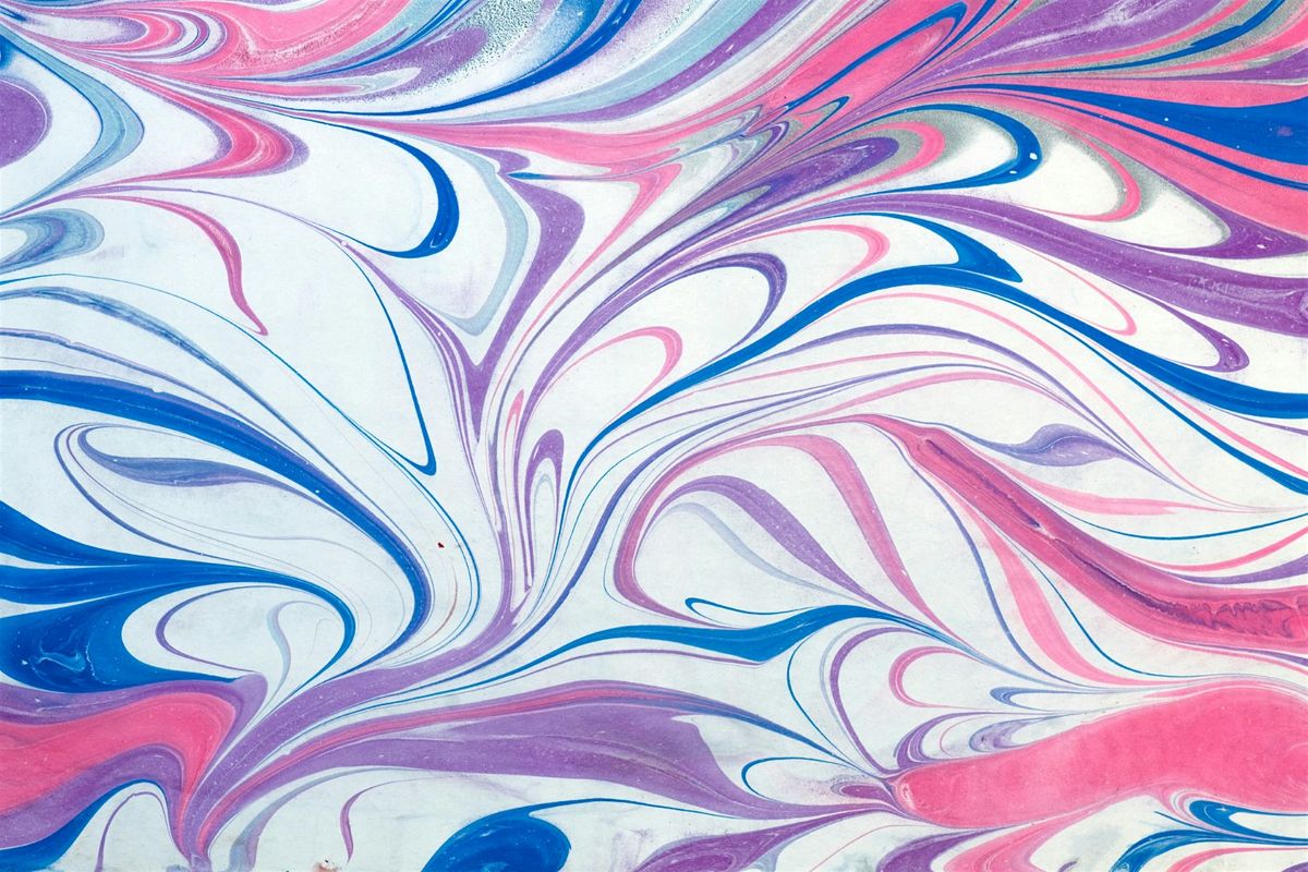 Children's Paper Marbling