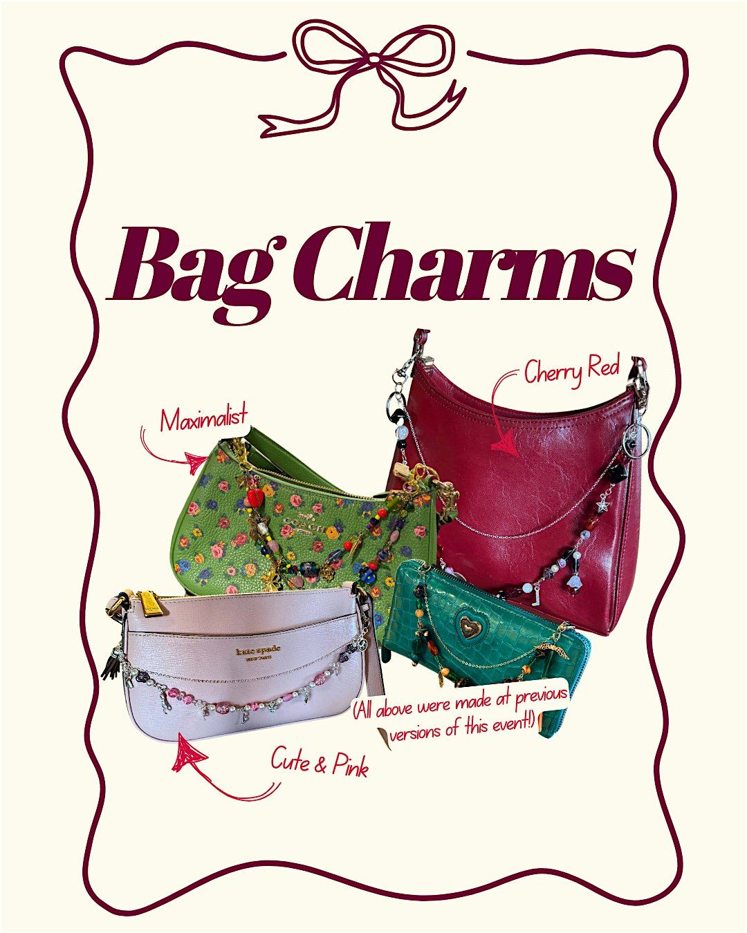 Jewelry Making: Bag Charms