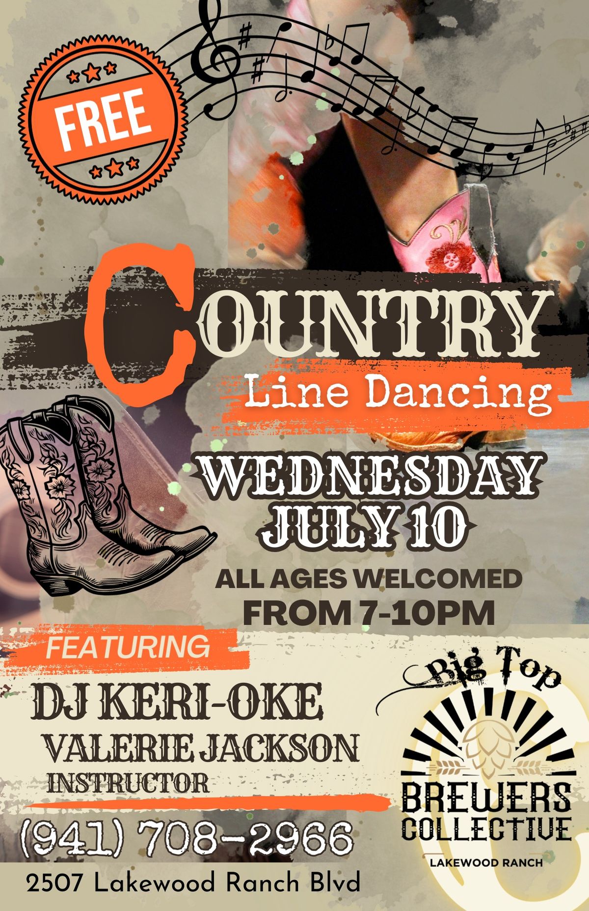 NEW!!!! Country Line Dancing 