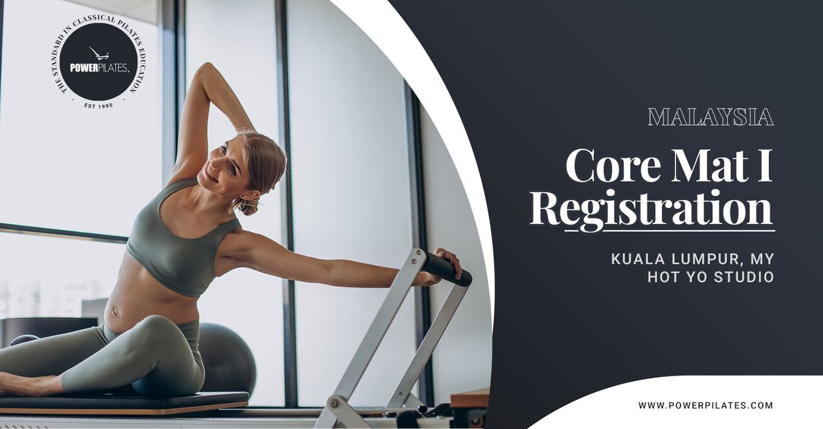 Pilates Certification Course: Core Mat I in Kuala Lumpur, Malaysia