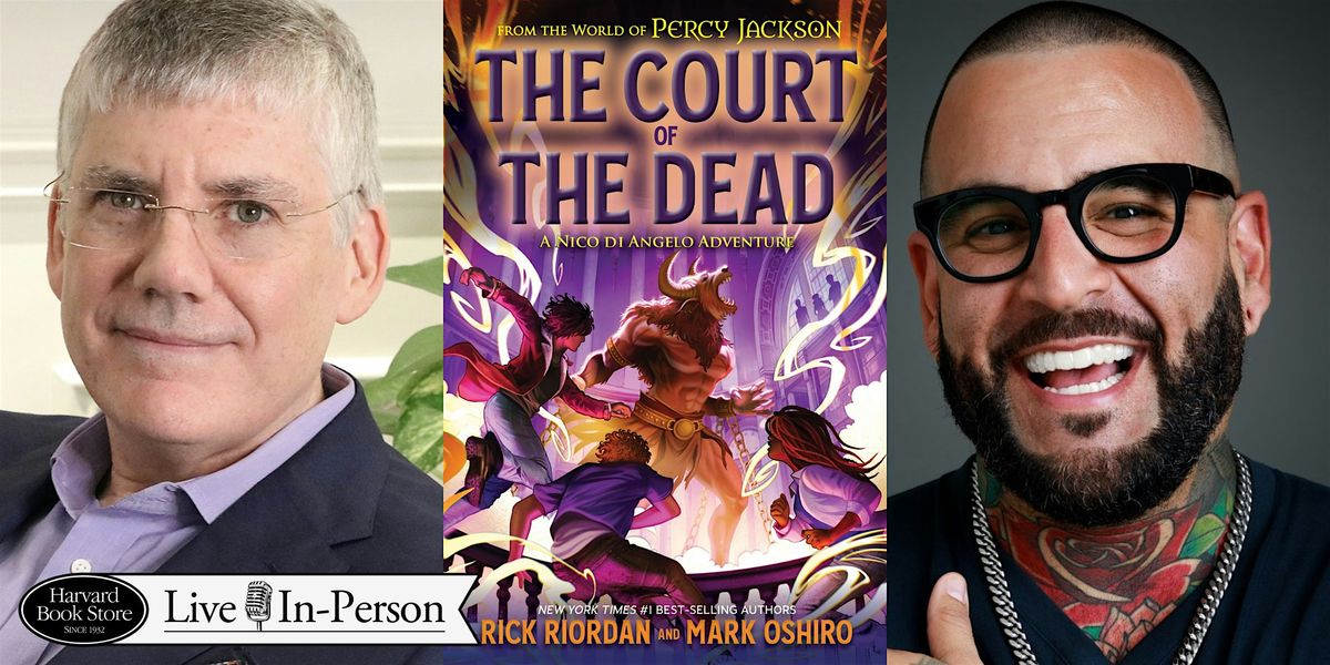 Rick Riordan and Mark Oshiro at Back Bay Events Center