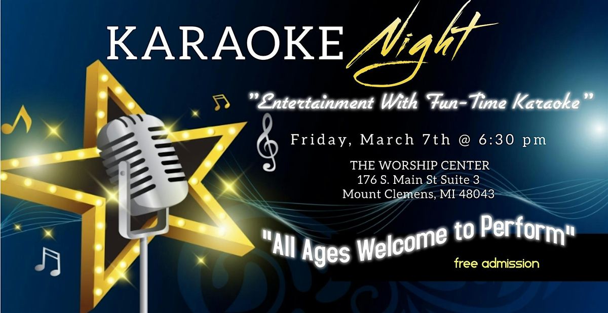 Free Karaoke Night