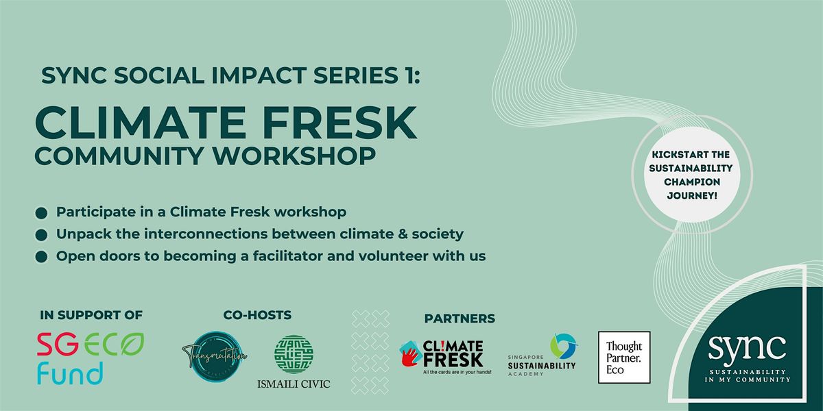 SYNC Series 1 Community Workshop: Climate Fresk