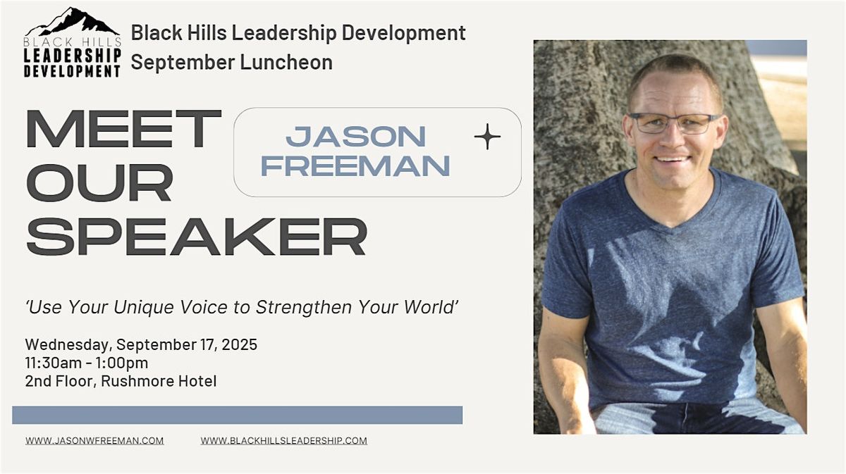 September BHLD Luncheon | Jason Freeman