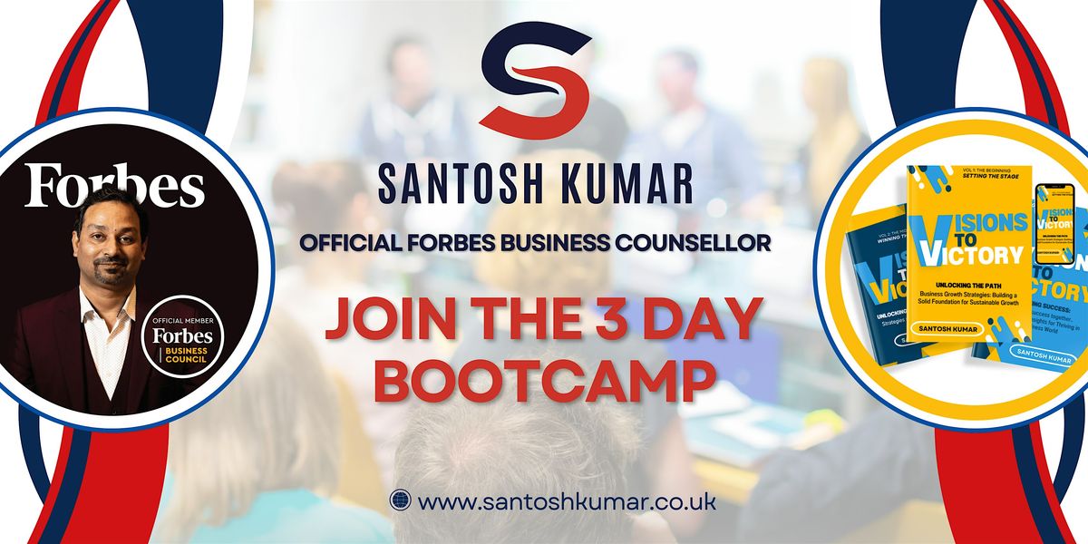 Join the 3 Day Bootcamp