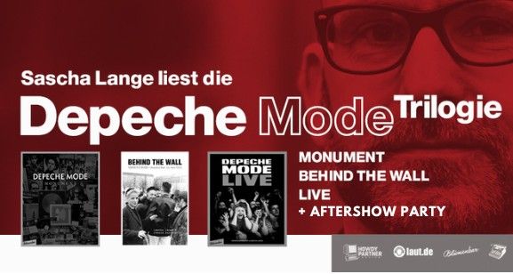 Basel (CH): Die DEPECHE MODE-Trilogie - Lesung mit Sascha Lange + Aftershow Party