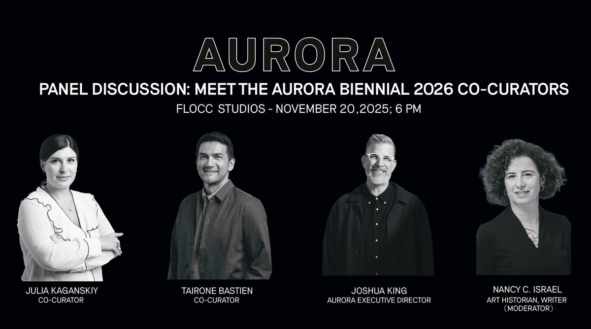 AURORA Biennial 2026: Meet the Curators!