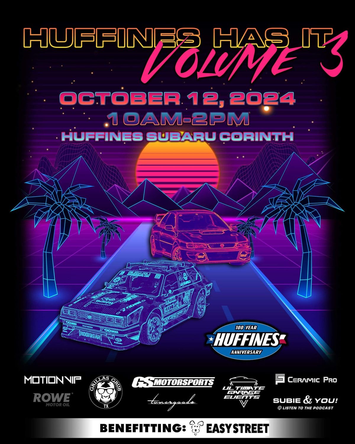 Huffines Subaru \u201cHas It 3\u201d Carshow - October 12 Saturday 