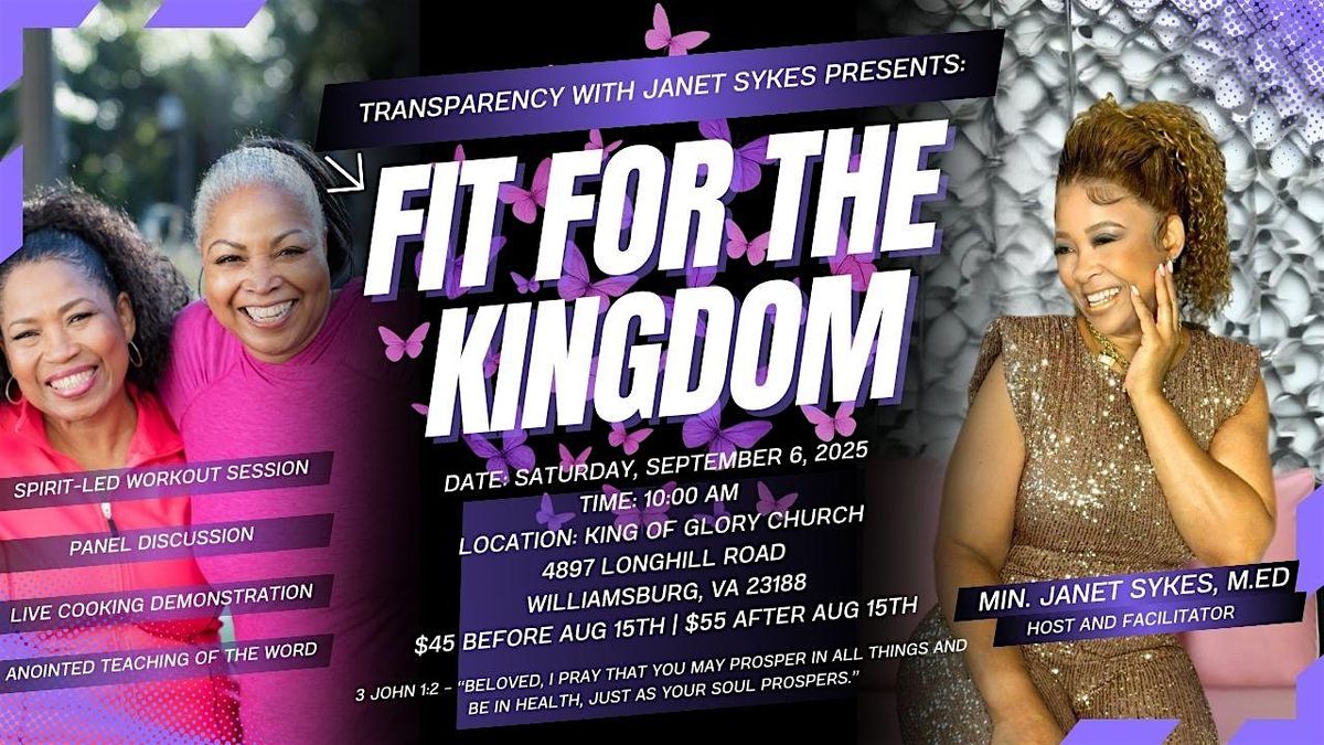 Fit For The Kingdom Conference