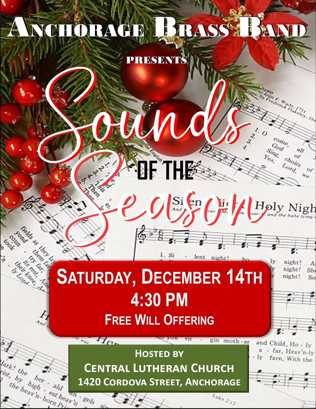 Sounds of the Season Free Christmas Concert